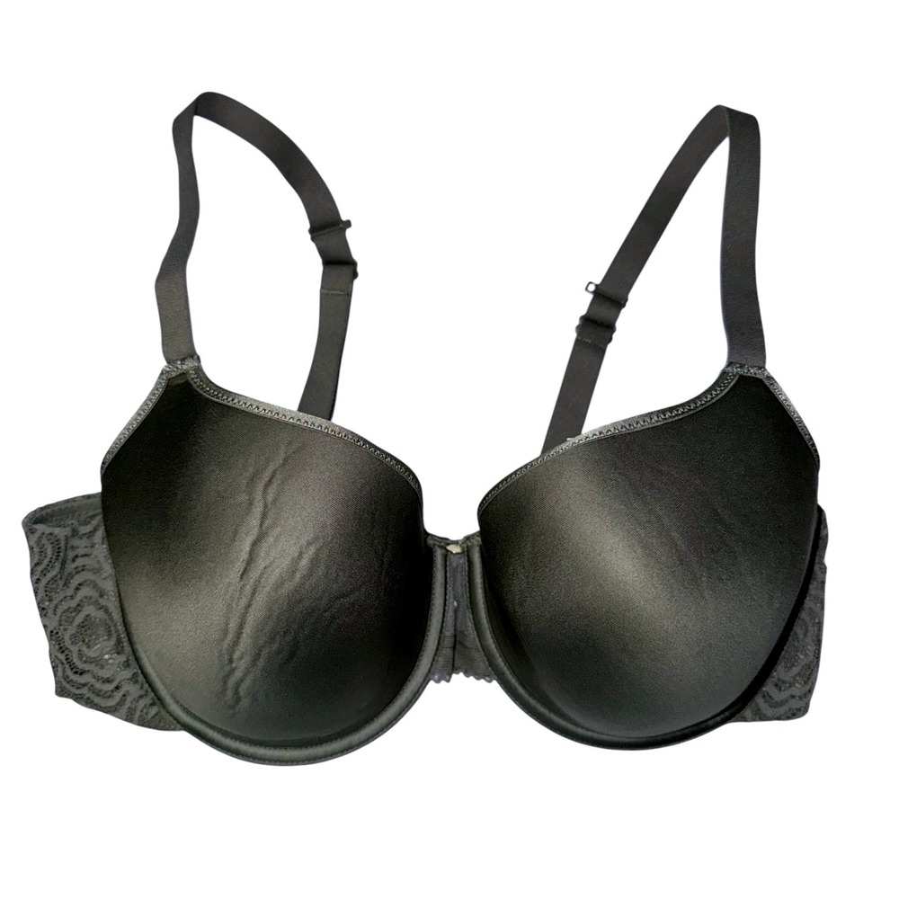 Chantelle 38C Olive Green‎ Underwire Padded Lace Bra NWT